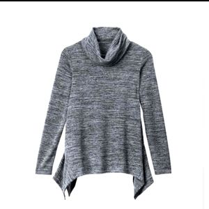 Krista Cowl neck XL/16 Grey long sleeve. NIP